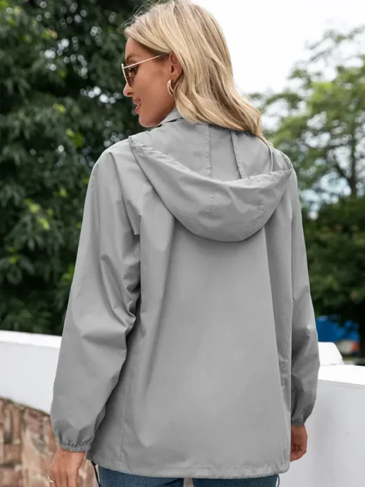 The Windy City Windbreaker Jacket Back