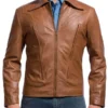 Wolverine Days Of Future Past Brown Leather Jacket