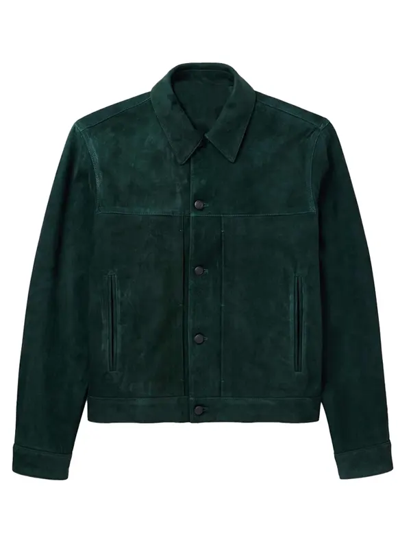 YOU S05 Joe Goldberg Suede Jacket