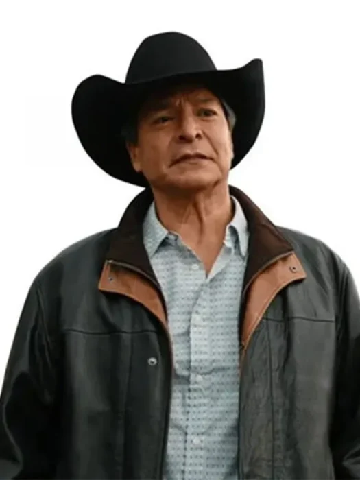 Yellowstone S04 Thomas Rainwater Leather Jacket