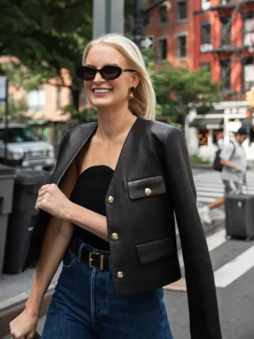 merritt beck black jacket