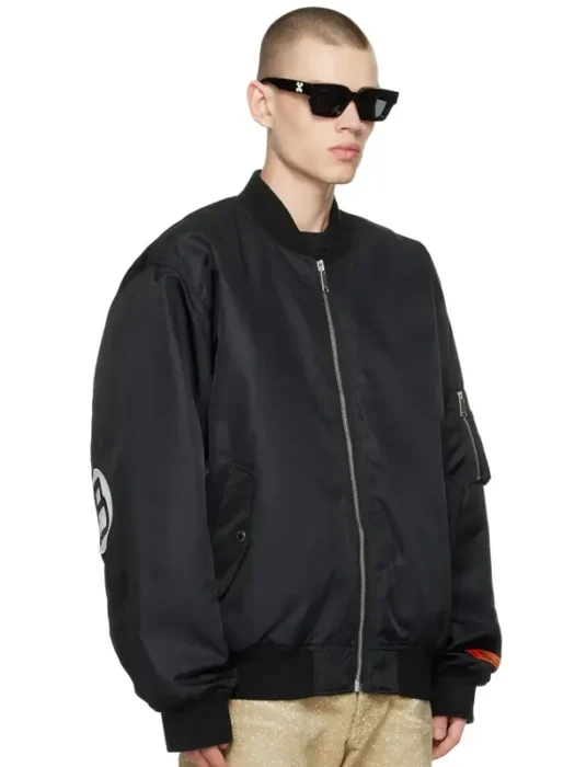 8 Ball Nylon Bomber Jacket