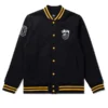 8 Ball Stüssy Black Varsity Jacket