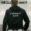 Brad Pitt F1 2025 Black Hoodie Back