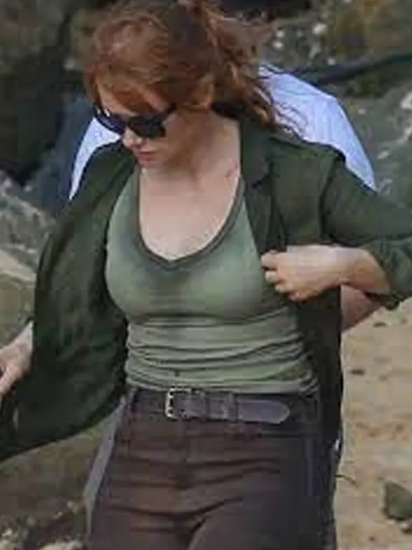 Bryce Dallas Howard Jurassic World Dominion Green Jacket