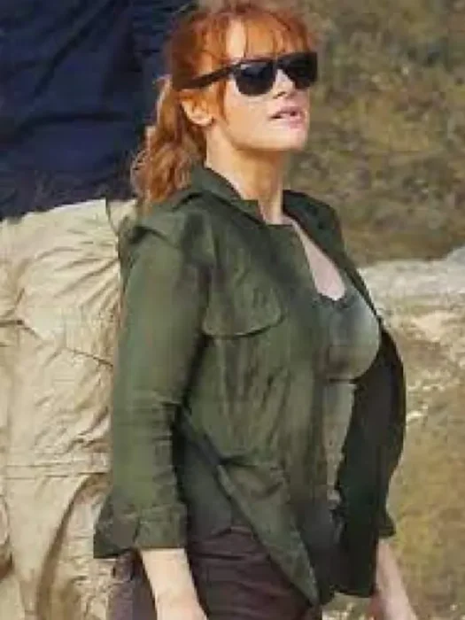 Bryce Dallas Howard Jurassic World Dominion Jacket Green