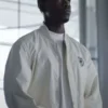 Damson Idris F1 Movie White Jacket