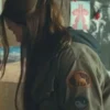 Isabella Sermon Jurassic World Dominion Green Jacket