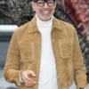 Jeff Goldblum Jurassic World Dominion (2022) Brown Jacket