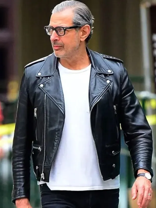 Jeff Goldblum Jurassic World Dominion Black Jacket