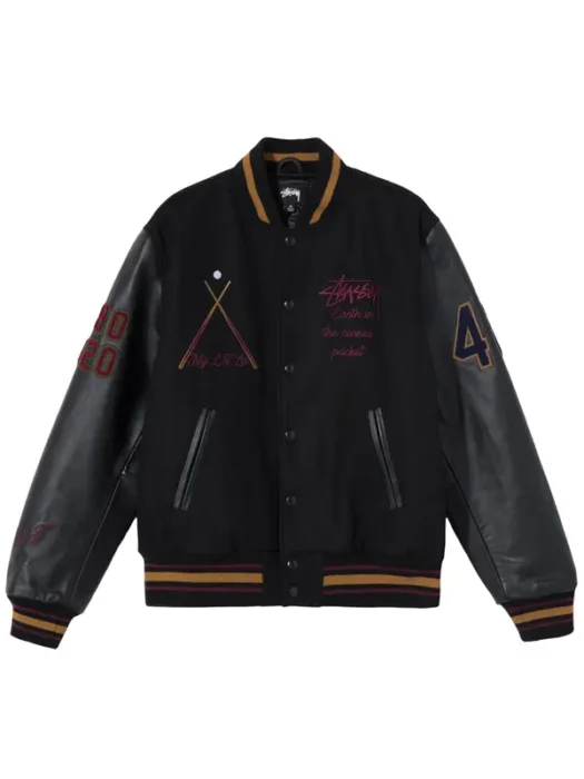 Stussy 8 Ball 40th Anniversary IST Varsity Jacket