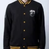 Stüssy Black 8 Ball Varsity Jacket
