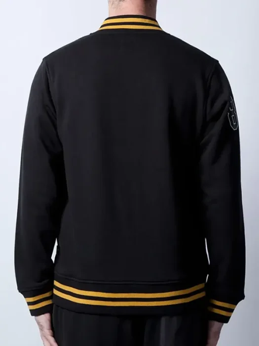 Stüssy Black 8 Ball Varsity Jacket Back