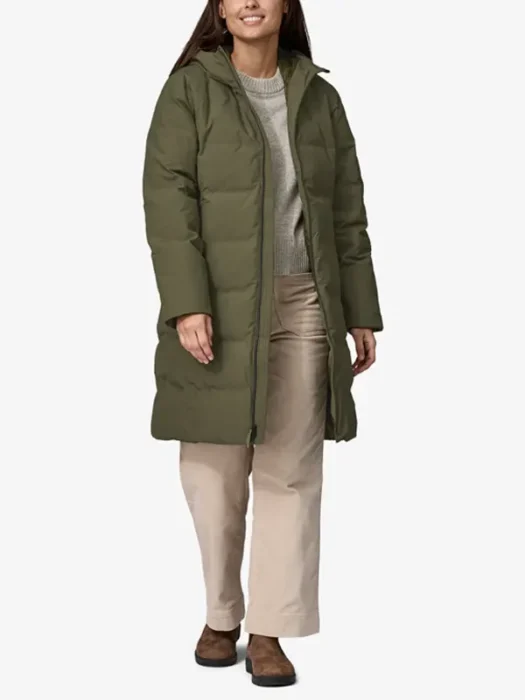 Women's Basin Green Jackson Glacier Parka