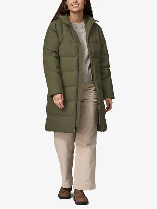 Women’s Basin Green Jackson Glacier Parka