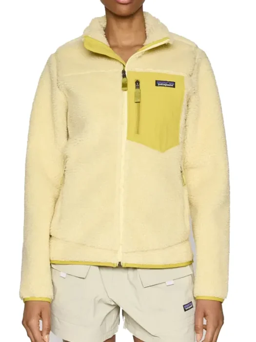 Women's Buttercup Yellow Classic Retro-X Fleece Jacket