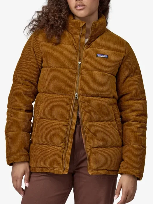 Women's Cord Fjord Brown Coat