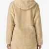 Women's Dark Natural Lonesome Mesa Hooded Parka Back