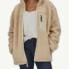 Women's Dark Natural Retro-X Fleece Coat