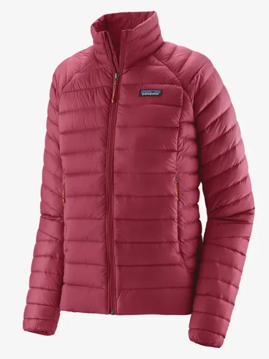 Womens Down Marion Red Jacket