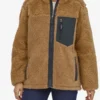 Women's Nest Brown Retro-X Fleece Coat