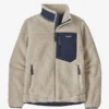 Women's New Navy Retro Fleece Jacket
