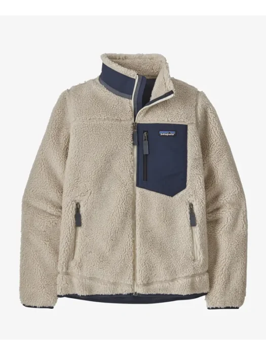 Women's New Navy Retro Fleece Jacket