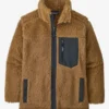 Women's Retro-X Fleece Nest Brown Coat