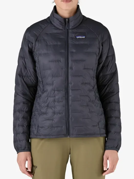 Women's Smolder Blue Micro Puff Jacket