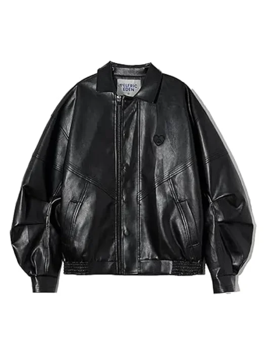 Aelfric Eden Womens Oversized Leather Jacket