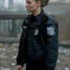 Amanda Seyfried Long Bright River Black Bomber Jacket
