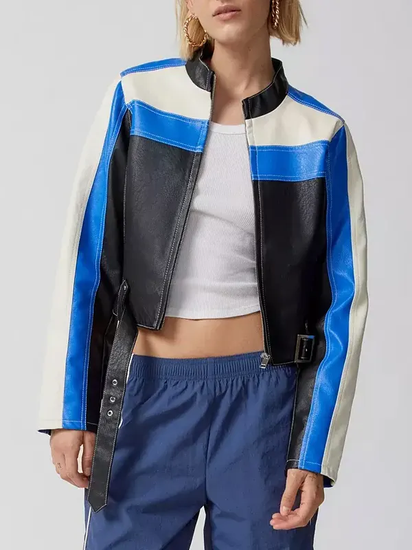 Brooklyn Adams Receiver Leather Jacket