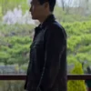 Butterfly 2025 David Jung Brown Leather Jacket