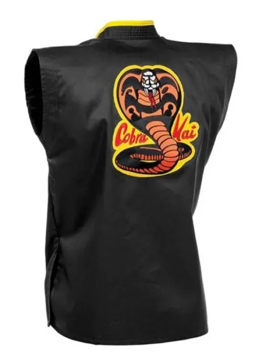 Cobra Kai Black Vest Back