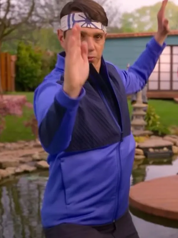 Cobra Kai Daniel LaRusso Blue Jacket