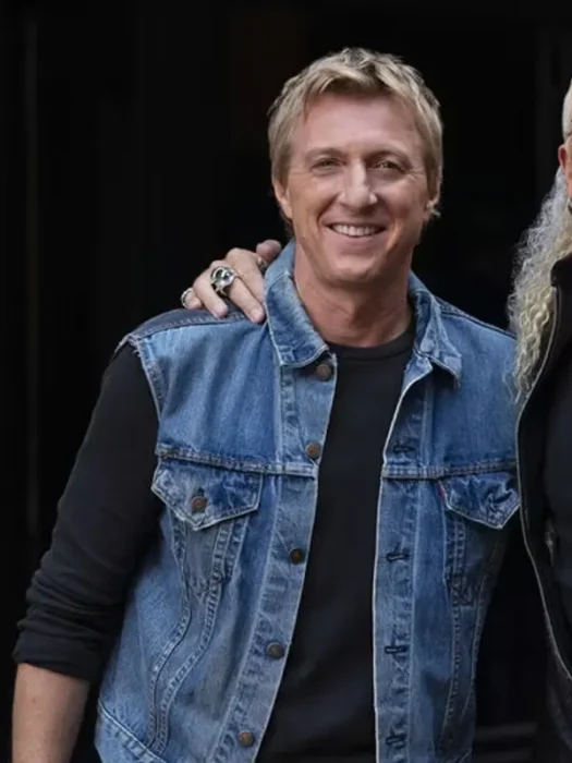Cobra Kai Johnny Lawrence Blue Denim Vest