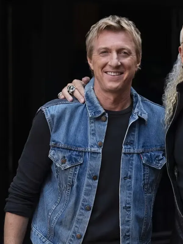 Cobra Kai Johnny Lawrence Blue Denim Vest