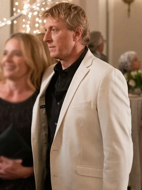 Cobra Kai Johnny Lawrence White Blazer