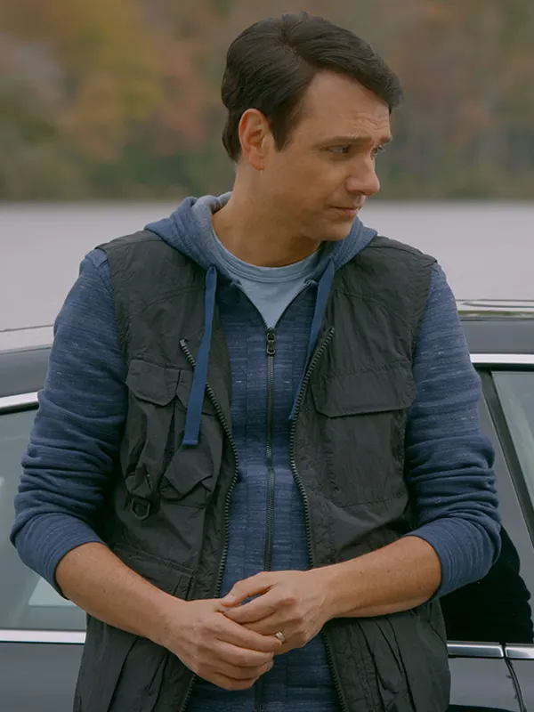 Cobra Kai Ralph Macchio Black Vest