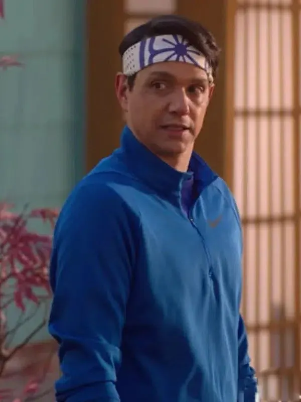 Cobra Kai S05 Daniel LaRusso Blue Jacket