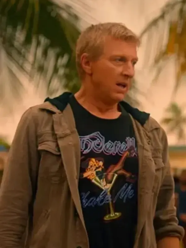 Cobra Kai William Zabka Grey Jacket