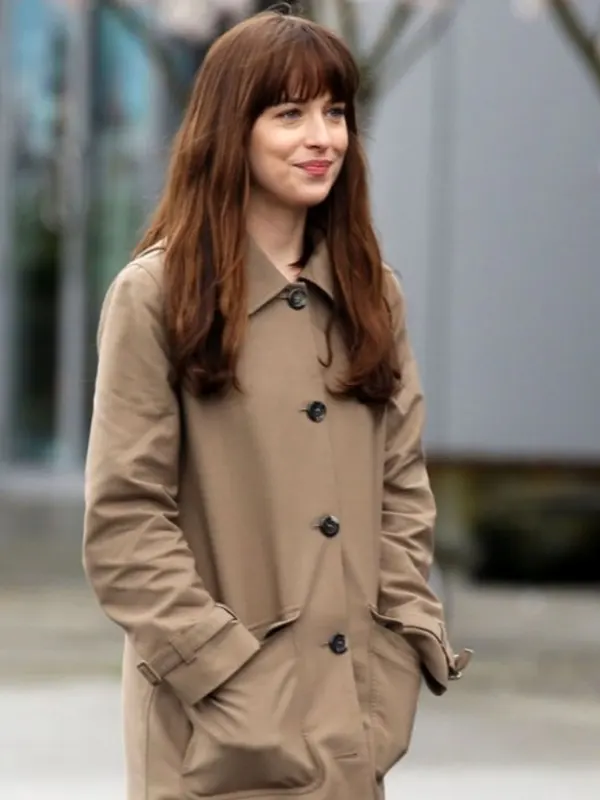 Fifty Shades Anastasia Steele Darker Trench Coat