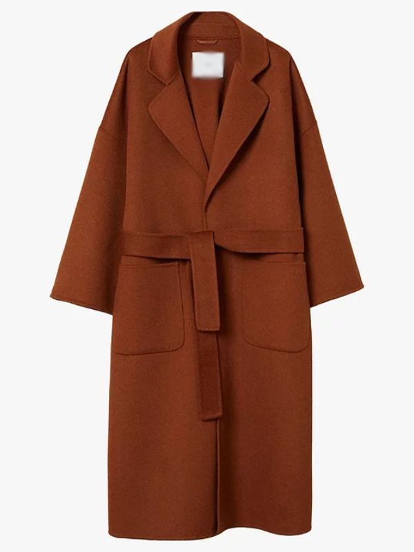 Gen V 2023 Shelley Conn Brown Belted Coat