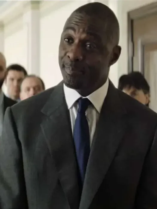 Heads of State 2025 Idris Elba Grey Blazer