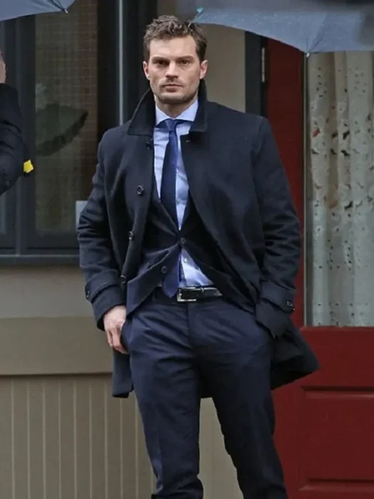 Jamie Dornan Fifty Shades Freed Wool Coat