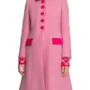 Jenna Bush Hager The Today Show Pink Scallop Coat
