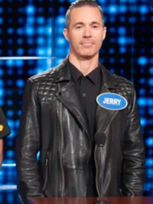 Jerry Horton Celebrity Family Feud Leather Jacket