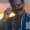 Karl Urban Mortal Kombat II Blue Leather Jacket