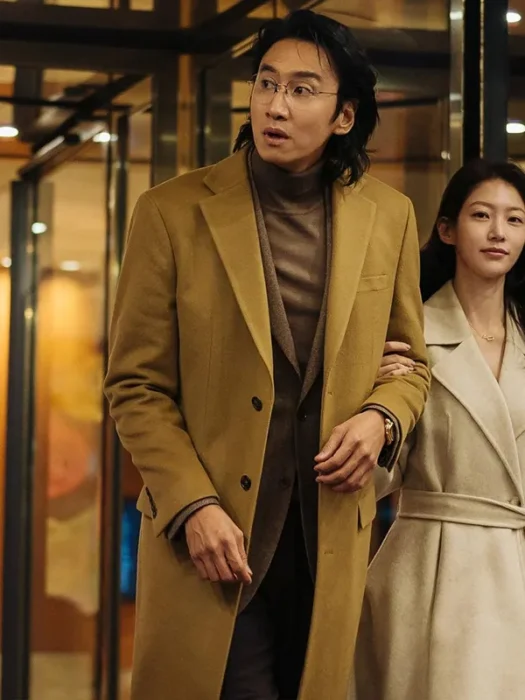 Karma Lee Kwang-soo Brown Wool Coat