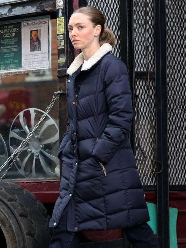 Long-Bright-River-S01-Amanda-Seyfried-Blue-Shearling-Coat